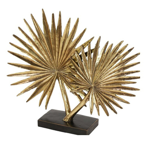Sofá Mesa auxiliar Sala de estar Lujo Metal dorado Árbol Artesanía Abstracto Hogar Interior Decoración Habitación - Product Image 4