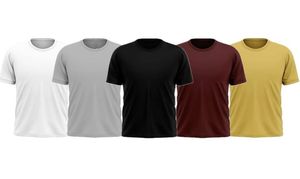 T-shirts décontractés pour hommes, vêtements de jogging, vêtements de course, t-shirts en coton pour hommes - Product Image 5