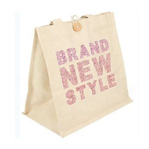 2025 sacs fourre-tout en jute personnalisés sac de plage en coton de qualité supérieure Offre Spéciale avec sac cadeau avec logo imprimé personnalisé - Product Image 2