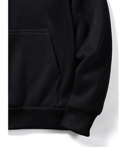 Nueva llegada 100% algodón forrado francés Terry manga larga hombro pendiente cuello impreso cómodo de talla grande Sudadera con capucha para hombre - Product Image 4