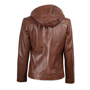 Chaqueta de Cuero para Mujer, Estilo Urbano, Tallas Grandes, en Oferta Online a Precio Razonable - Product Image 4