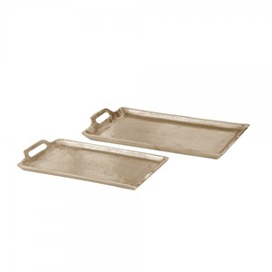 Plateau de service de Snacks et Souse avec centre de Table en aluminium nickelé à plusieurs compartiments plateau de service en aluminium - Product Image 6