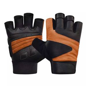 Guantes de medio dedo para gimnasio, para correr, Fitness, entrenamiento, levantamiento de pesas, protección de agarre - Product Image 3