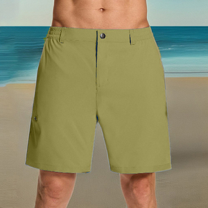 Short de golf personnalisé pour hommes, mode estivale, style décontracté, confortable et léger, pour l'extérieur et les performances athlétiques - Product Image 2