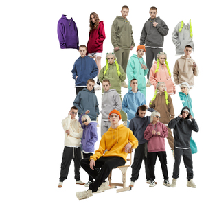 เสื้อมีฮู้ดสวมหัวสำหรับผู้ชายใส่ได้ทั้งชายและหญิงใส่ได้ทั้งชายและหญิงใส่ได้ทั้งโลโก้พิมพ์และปักลายสำหรับฤดูใบไม้ร่วง - Product Image 3