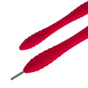 Manche d'outil dentaire ergonomique en silicone rouge, autoclavable, avec poignée antidérapante et confortable, design élégant - Product Image 5