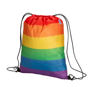 Zaino Personalizzato in R-PET Arcobaleno, Gadget Ecologici per Promozioni - Product Image 1