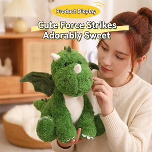 Aika Figurine de dragon Wyvern multicolore mignonne, jouet en peluche, décoration de chambre, cadeau - Product Image 4