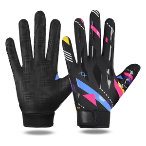 Gants de frappe de baseball professionnels en gros, adhérence améliorée, cuir durable, respirant, écologiques, couleurs personnalisées, impression numérique - Product Image 1