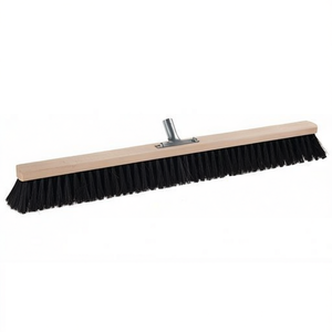 ไม้กวาดขนม้า 800 มม. พร้อมด้ามจับโลหะ ด้ามไม้แบน - Product Image 3