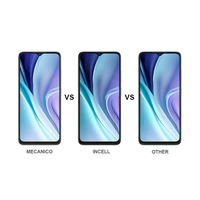 Écran tactile LCD d'origine de haute qualité Itel A33/A33 Plus avec cadre, assemblage de remplacement, garantie 1 an, 100 % fonctionnel