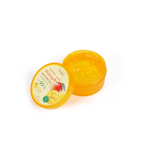 El gel hidratante calmante de SOQU mejora el tono de la piel. El gel de mango hace que tu piel luzca brillante y limpia. - Product Image 2