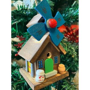 Design ispirato alla casa sull'albero del mulino a vento fatto a mano - Product Image 2
