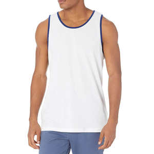 Camisetas de Tirantes Personalizadas al por Mayor para Gimnasio, Fitness, Running, Deportes, Musculación, Hip Hop, Secado Rápido, Casuales, Lisas, 100% Algodón - Product Image 1