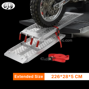 Rampa de Carga Plegable de Aluminio Reforzada para ATV con Capacidad de 340 kg para Camioneta - Product Image 2
