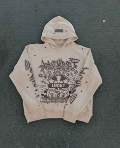 Ensemble de survêtement décontracté pour homme OEM 2026 tendance : sweat à capuche et pantalon de jogging en coton, couleur unie, délavé à l'acide, léger, deux pièces, pour l'hiver - Product Image 6