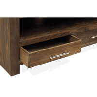 Elegantes Sheesham-Holz CD-Regal Eck-TV-Möbel mit Modernem Design Lebenslange Garantie für Heimunterhaltung in Küche und Wohnzimmer