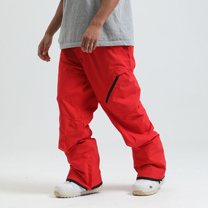 Pantalones de nieve de fabricación de alta calidad 2025, rompevientos holgado, ropa de esquí impermeable para mujer, pantalones de nieve de esquí Hip Hop - Product Image 4