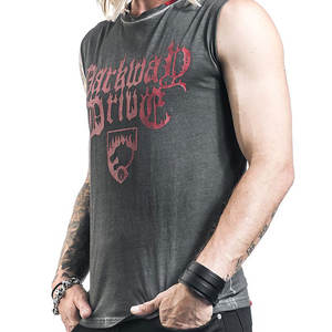 Camiseta sin mangas holgada para hombre, tela de mezcla de algodón, elegante, cómoda, perfecta para uso diario, salidas informales, entrenamientos de gimnasio - Product Image 5