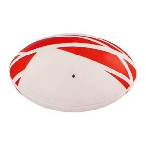 Ballon de rugby sur mesure en gros, nouveau design, matériau résistant aux déchirures, pour les passionnés de sport, ballon de rugby à prise facile - Product Image 2