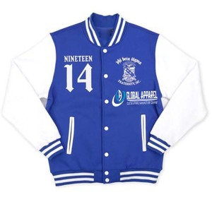 Custom Men's <b>Winter</b> Satin Quilted Waterproof Reversible Varsity Bomber <b>Jacket</b> - Product Image 2