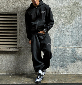 Chándal Deportivo Unisex de Forro Polar, Ligero, Transpirable, de Invierno, Corte Regular, Tallas Grandes, Color Personalizado, Calidad Premium - Product Image 5