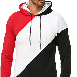 เสื้อกันหนาวมีฮู้ดสำหรับผู้ชายและผู้หญิงขนแกะสีพื้นขนาดใหญ่สไตล์ใหม่ - Product Image 5