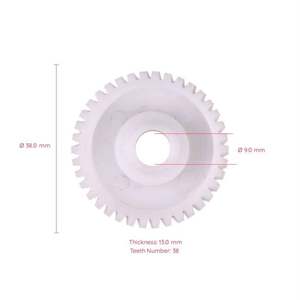 Moteur d'entraînement de toit ouvrant Cog pour compatible avec Citroen C3 MK1 Toyota Avensis MK1 - Product Image 2