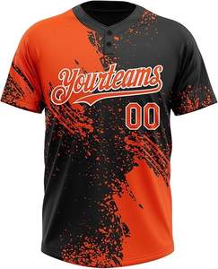 Camiseta de softball sublimada personalizada para hombres OEM Proveedor mundial Jersey transpirable ligero para equipos deportivos y clubes - Product Image 4