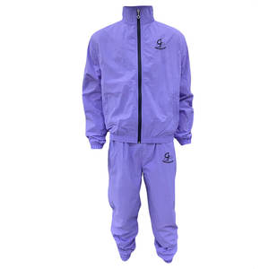 ชุดกันลม2ชิ้นสำหรับผู้ชาย, ชุดกันลมมีซิปสามารถปรับแต่งขนาดได้ - Product Image 1