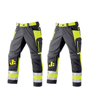 Pantalon de sécurité haute visibilité en coton respirant ignifuge, vêtements de travail FR pour la soudure, résistant au feu, de haute qualité - Product Image 1