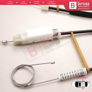 Kit de Reparación de Elevalunas Trasero Izquierdo o Derecho BWR5026 para A5 Sportback 8TA 8T8 2008-2017 8T8839461 8T8839462 - Product Image 5