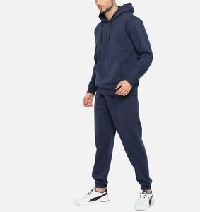 Survêtement à fermeture éclair 500 GSM 100% coton pour hommes, support unique, nouveau cordon de serrage fermeture hiver chaleur respirant confortable Fit ensembles - Product Image 4