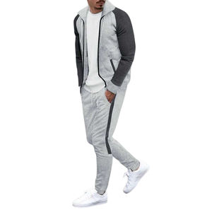 Chándales cálidos e informales de invierno de fabricante personalizado, Conjunto de sudadera con capucha y Jogger, conjunto de Sudadera con capucha para hombre en blanco, chándal deportivo informal para correr - Product Image 6