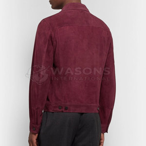 สำหรับใช้ในชีวิตประจำวัน เสื้อแจ็คเก็ตทรัคเกอร์ลำลองสำหรับผู้ชาย ผ้าเนื้อนุ่มสบาย สตรีทแวร์ เสื้อคลุม - Product Image 6