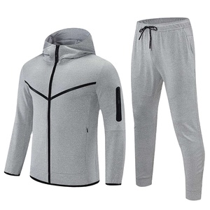 Latest Fashion Design Winter Printed Streetwear Hooded Jogging <b>Pullover</b> Track Suit <b>Men</b> 2 Piece Set Custom Polyester/Nylon - Product Image 5