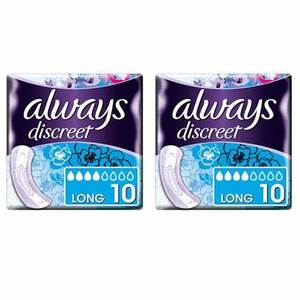 Coussinets d'incontinence toujours discrets pour femmes, forte absorption, 48 pièces - Product Image 3