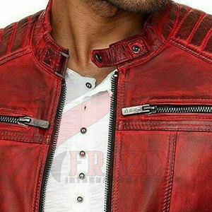 Automne hiver hommes veste en cuir meilleure qualité hommes veste en cuir véritable cuir respirant hommes veste - Product Image 5
