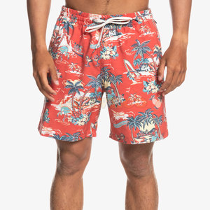Shorts de bain pour hommes de style streetwear en gros, 100% coton, uni, grande taille, séchage rapide, logo et emballage personnalisables - Product Image 4