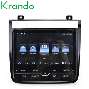 Krando Unidad Principal Android de 8,4 'para VW <span class=keywords><strong>Touareg</strong></span> 2011 - 2017 Android Autoradio Soporte Inalámbrico <span class=keywords><strong>Apple</strong></span> <span class=keywords><strong>Carplay</strong></span> 4G WIFI Navegación GPS - Product Image 2