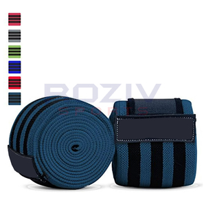 Ventes chaudes, genouillères en coton élastique de haute qualité pour le soutien des articulations, pour la musculation, genouillères personnalisables les plus vendues - Product Image 4