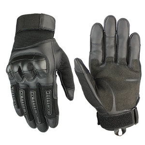 Unisex 100% guantes de carreras de cuero genuino hombres motocicleta y Motocross protección de nudillos y transpirable para carreras de motos - Product Image 1