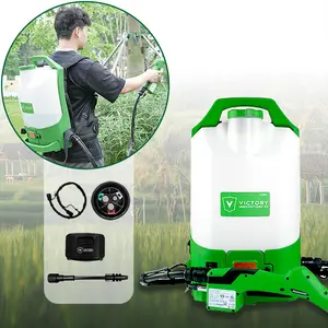 Victory pulverizador de jardim profissional pulverizador de plástico para capina alimentado por bateria 8L