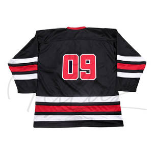 Maillot de hockey sur glace personnalisé 2026 : Meilleur design, service OEM, qualité professionnelle, 100 % polyester respirant et séchage rapide - Product Image 2