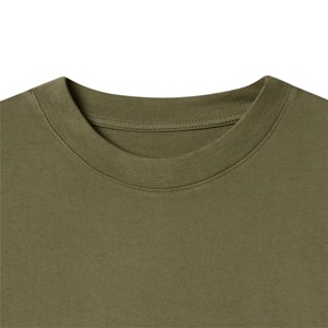 Camiseta de algodón personalizada de alta calidad unisex, camiseta estampada con cuello redondo para hombre, ropa de diseñador de algodón 100% en blanco - Product Image 3