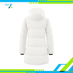 Abrigo de Invierno para Mujer, Chaqueta Larga Acolchada, Impermeable, con Capucha, Aislante para la Nieve, Ropa Exterior Informal, Tejida y Transpirable - Product Image 6