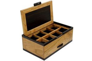 UNIQUE Boîte Sadaquah en bois pour le Ramadan Cadeaux de la Mosquée du Croissant Islamique Tirelire Eid Mubarak Comptoir - Product Image 5