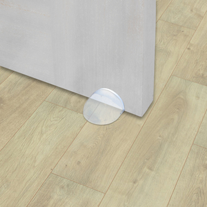 Butée de porte adhésive transparente, demi-lune - Product Image 4