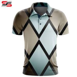 Camisetas de pesca Polo de pesca de manga corta Diseño de Jersey de poliéster Protección UV personalizada Camisas de pesca - Product Image 5