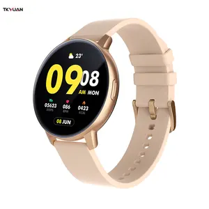 Tkyuan Oem Amoled Smart Watch Ip67 Waterdichte Vrouwen Sport Smartwatch Telefoon Hartslag Bloed Zuurstof Monitor Voor Ios Android